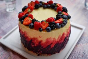Himbeer-Sahne-Torte
